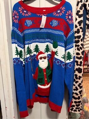 NWT Mens celebrate together sweater size 4xlb